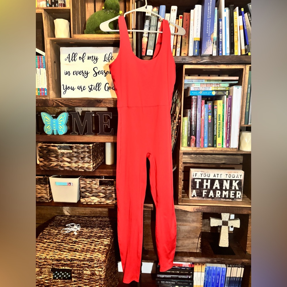 Target Bold Red Women's Jumpsuit